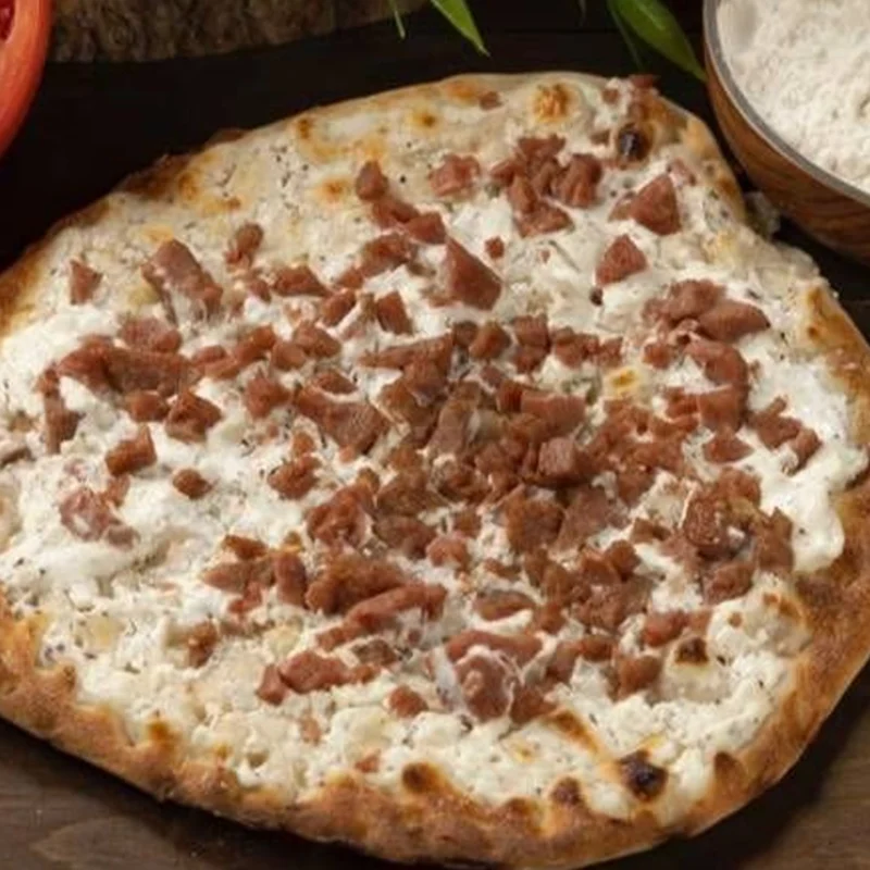 Labneh with Bologna (Saniorah) Saj
